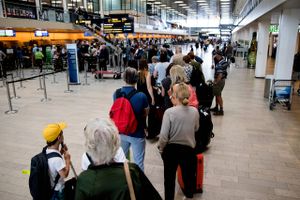 En forurettede turist nåede sit fly efter en tur forbi skadestuen.