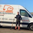 Matias Kristensens hovedfokus er hans nye firma, men hans første virksomhed ’MT Landbrugsservice’, som han startede med en kammerat, lever stadig – i dag driver Matias det selv. Tilsendt foto