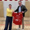 Ny direktør Louis Ebler og formand Anne Goul: Klar til at tage Djurslands håndboldklub til næste niveau. Pressefoto