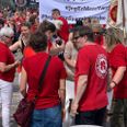 Billedet er fra en af ugens tidligere demonstrationer. Foto: Dansk Sygeplejeråd / Facebook