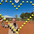 Anders Agerholm er ganske ny som formand for Grenaa Tennisklub, da han blev valgt på generalforsamlingen tidligere på foråret. Det bliver derfor en stor ilddåb som formand, når han og resten af klubben lægger baner og faciliteter til Jysk Mester skab i sidste weekend i maj. Foto: Simon Carlson