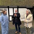 Martine Rosencrone von Benzon, Lars Nielsen og Solveig Munk er blandt de beboere, som er bekymrede for larm fra de to nye spillesteder, Tækker Group gerne vil etablere i den tidligere arkitektskole. Foto: Tahmasbi