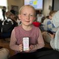Alma fra 4.b på Langå Skole synes, vi skal være bedre til at passe på naturen. Derfor har hun stillet det som et Ultra-Forslag. Foto: Cecilie Bisgaard