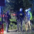 Føreren af bilen stak af. Foto: Presse-fotos.dk