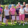 Præmietagerne ved Pink Cup i Grenaa Golfklub. Pressebillede