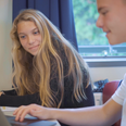 Rønde Privatskoles historie flugter med det nu offentlige gymnasium i byen. Privatskolen er anno 2021 en overbygningsskole med over 200 elever fordelt på tre spor på 7. – 9. klassetrin og ét spor i 10. klasse. Arkivfoto