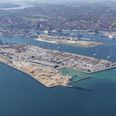 Forretningen buldrer derudad i Aarhus Havn. Foto: Thomas Illemann/Aarhus Havn