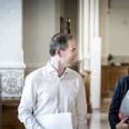 Nicolai Wammen og Mette Frederiksen fra Socialdemokratiet ankommer til regeringsforhandlinger i Landstingssalen på Christiansborg, mandag den 24. juni.