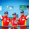 Nicklas Niesen, Antonio Fuoco og Miguel Molina kom på podiet for tredje gang i denne sæson af VM for sportsvogne, FIA World Endurance Championship. Pressefoto