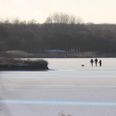 Ulovlig færdsel på Egå Engsø i Aarhus.