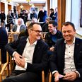 Lars Fournais og Jacob Nielsen har grund til at være tilfredse med regnskabet. Arkivfoto: Ernst van Norde/Ritzau Scanpix