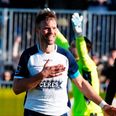 Patrick Mortensen har nu scoret 100 mål i Superligaen. Foto: Henning Bagger/Ritzau Scanpix