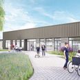 Omtrent således skal indgangspartiet til Hårby Friplejehjem komme til at se ud. Illustration: Atra Arkitekterne