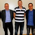 Tre Venstre musketerer i en yngre udgave. Fra v.: Jørgen Ivar Brus Mikkelsen, Riber Hog Anthonsen og gruppeformand Christoffer Pedersen. Trioen tog livtag med opgaven at få sat navn på ham, der skal varetage opgaven som gruppeformand de næste fire år. Holmgangen faldt ud til Jørgen Ivar Brus Mikkelsens fordel. Arkivfoto: Lars Norman Thomsen