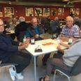 Det blev til en semifinaleplads for holdet fra Hammel, da de deltog i den landsdækkende breddepokalturnering for hold. Pressefoto.