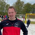 Henrik Elkjær, ny træner for Nørre Djurs HKs 3. divisionshold, sigter mod at styrke talentudviklingen og skabe stabilitet på andetholdet. Foto: Lars Norman Thomsen