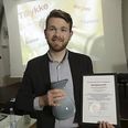 24-årige Thomas Kruse er blevet hædret for årets bedste naturfaglige bachelorprojekt på læreruddannelsen. Pressefoto