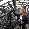 Pablo Celis var med til at etablere cykelparkeringen ved Bruuns Bro. der Han har blandt andet tidligere - for Aarhus Kommune - stået for cykelparkeringen i byen, men er nu selvstændig konsulent. Foto: Pablo Celis