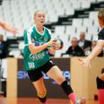 Thea Rasmussen blev kåret til bedste Skanderborg-spiller i det store nederlag til Odense. Arkivfoto: Ole Nielsen