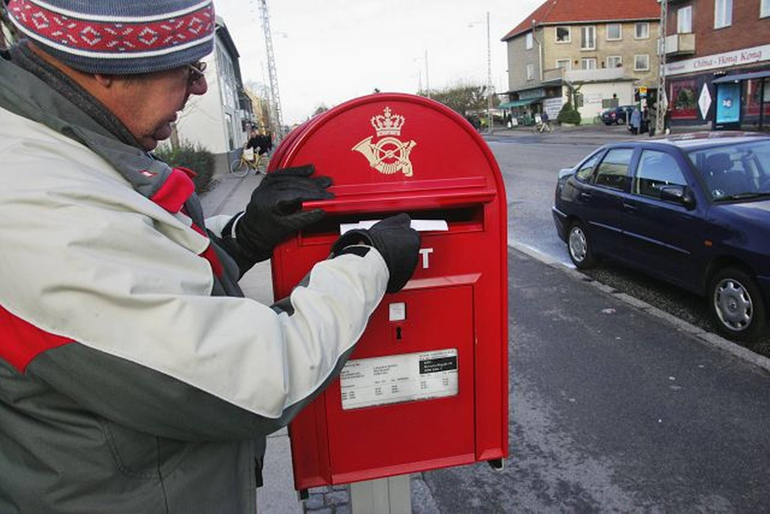 Postkasser spærres jule- og nytårsdagene
