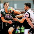 Jonas Samuelsson, Skanderborg Håndbold (3). 03.03.2018. 888 Liga. Skanderborg Håndbold-TTH Holstebro. Foto: Ole Nielsen