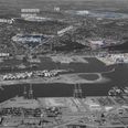 Oversigtskort over Aarhus. Her ses det, hvor stor Lisbjerg bliver, hvis det går efter planen.