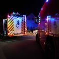 Brandvæsnet dukkede op til en falsk alarm, da røgen kom ude fra og ikke skyldtes brand. Presse-fotos.dk.