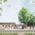 Der bliver i alt plads til 165 børn i den nye institution på Skjørringvej i Galten. Den bliver indrettet fleksibelt, så den kan rumme forskellige forhold mellem børnehaver og vuggestuer. Pressefoto.