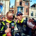 Frederik Schandorff (tv.), der har lokale PR eletronic som en af sine sponsorer, kan nu prale af at kørt Le Mans for første gang og fuldført det berømte løb. Placeringen som nu 12 levede slet ikke op til målsætningen hos den ambitiøse kører.