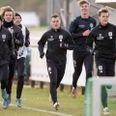 Jack Wilshere, tidligere Arsenal-profil og engelske landsholdsspiller træner for første gang i AGF mandag den 21. februar 2022. (Foto: Bo Amstrup/Ritzau Scanpix)