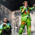 Simon Toftgaard Jespersen og Jacob Haugaard på scenen til Grøn Koncert. Arkivfoto: Flindt Mogens/Ritzau Scanpix