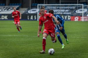 19-årige Jacob Andersen fra Galten har skrevet kontrakt med AGF, så han fra sommer bliver en del af førsteholdet.