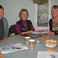 Fra venstre Ole Hansen, Rikke Christine Storgård Normann og borgmester Kirstine Bille.