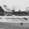 Egnsarkivet i Søndergade 26 i Hinnerup anno cirka 1930. Privatfoto