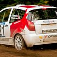 Frank Nielsen og Per Brodersen kunne tage hjem fra Djurs Rally med en klassesejr og DM bronzemedaljer i bagagen.