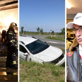 En voldsom brand og en mystisk bil er blandt årets mest læste historier. Fotos: Presse-fotos.dk, Anette Bonde og Ritzau/Scanpix