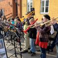 Syddjurs Musikskoles Blæs og Rock-ensemble. Arkivfoto