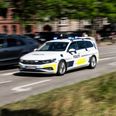 Genrebillede: Politibil med udrykning.