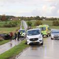 Færdselsuheld på Møllebakken mellem Vrinners og Knebel.