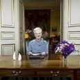 Dronningen holder Nytårstalen på Fredensborg Slot. Fotograf: Keld Navntoft, Scanpix