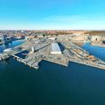 En udviklingsplan for dette areal på Aarhus Ø, Pier 3, har skabt stor debat. Foto: Aarhus Kommune