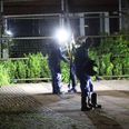 Den unge mand blev fundet omkring Den Blå Bro i Randers. Foto: Presse-fotos.dk