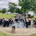 Skanderborg Brass Band kunne fornylig opleves ved en sensommerkoncert i Byparken. Pressefoto