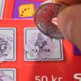 En heldig vinder skrabede sig til 1 million kroner i gevinst på en julekalender. Foto: Danske Spil