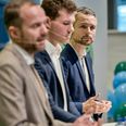 Christian Budde (højre) til valgdebat på Dokk1 sammen med Anders Winnerskjold (S) og Thomas Medom (SF). Foto: Mikkel Berg Pedersen
