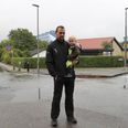 Beboer i Hasle, Peter Adolfsen Løhmann, håber, at afspærringen mellem Høgevej og Haslevangsvej snart kommer op igen.