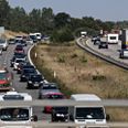 Man skal have tålmodighed, hvis man begiver sig ud på motorvejene ved Herning de næste uges tid. Arkivfoto: Tobias Nicolai