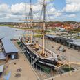 Det historiske skib med næsten 170 år på bagen skal være en endnu mere indbydende attraktion i fremtiden. Foto: Fregatten Jylland