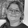 43-årige Kristina Laursen har 25-års jubilæum i Frode Laursen i Vitten. Privatfoto