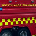 Der blev sendt tre brandbiler og en indsatsleder til ulykken. Foto: jr